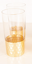 Gold Leaf Highball Glass