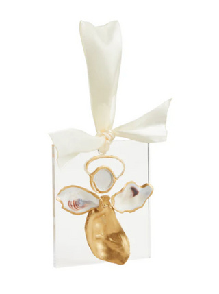 Angel Oyster Ornament