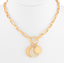 Triple Coin Necklace