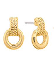 Gold Hoop Earrings