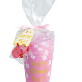 Pink Halloween Party Cup Set