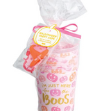 Pink Halloween Party Cup Set