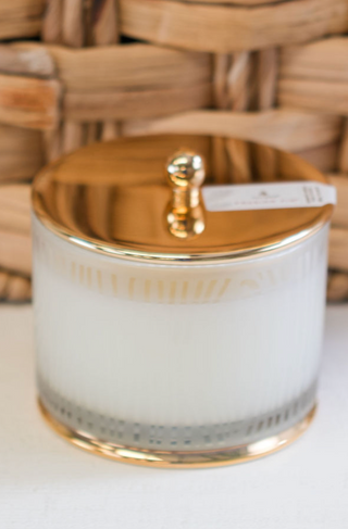 Frasier Fir Gilded Poured Candle