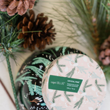 Holiday Crystal Pine Candle