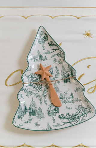 Toile Tree Platter Set