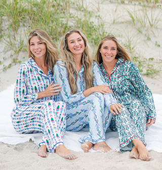 Hello Garland Pajama Top