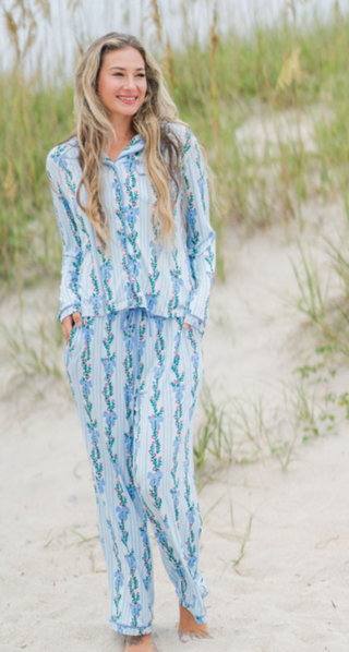 Hello Garland Pajama Top
