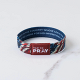 Tap To Pray® Wristband – Patriot