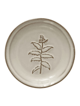 Embossed Flower Dish