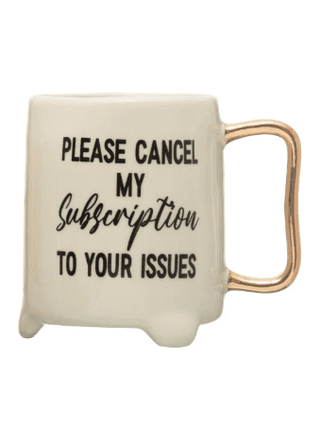 Funny Gold Handle Mug Subscription