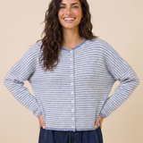 Seabreeze Stripe Cardigan