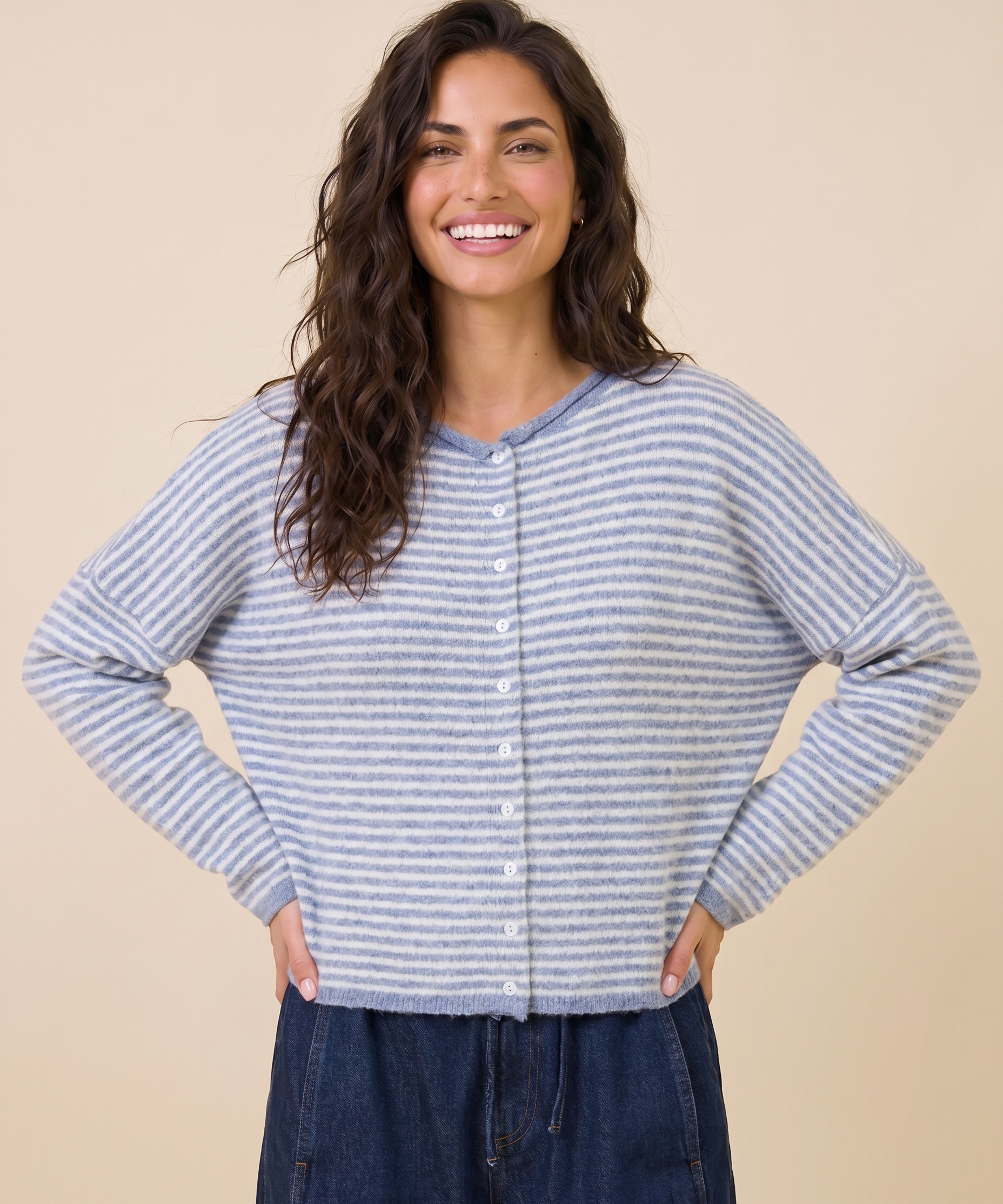 Seabreeze Stripe Cardigan