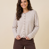 Seabreeze Stripe Cardigan
