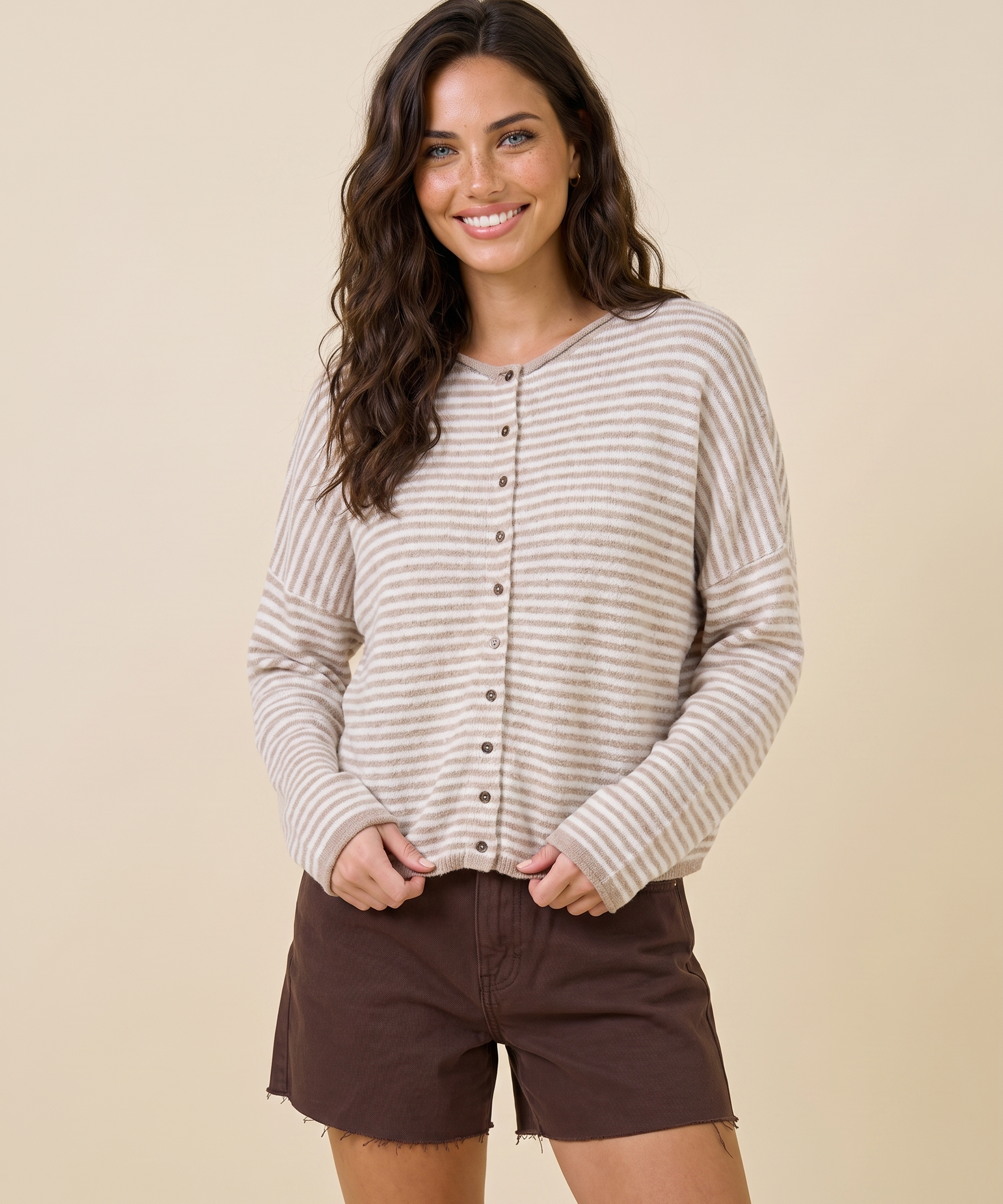 Seabreeze Stripe Cardigan