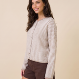 Seabreeze Stripe Cardigan