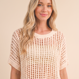 Seaside Crochet Sweater