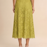 Serafina Lace Midi Skirt – Elegant Lace Midi Skirt for Women (detail view 2)