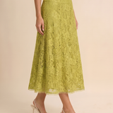 Serafina Lace Midi Skirt – Elegant Lace Midi Skirt for Women