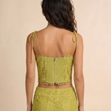 Serafina Lace Top – Elegant Lace Women's Blouse (detail view 2)