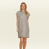 Paloma Stripe Shirt Dress