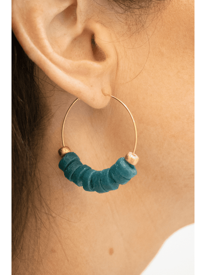 Sound Side Earrings- Handmade by MSC