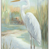 Springtime Crane Framed Wall Art