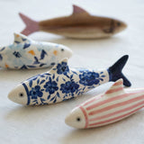 Stoneware Fish Wall Decor