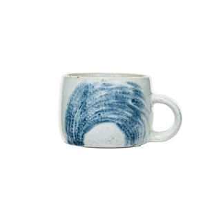 Hand-Painted Stoneware Mug 