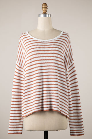 Striped Detail Sweater