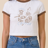 Sunday Coffee Crop Tee