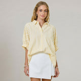 Sunday Stripe Button Down Shirt