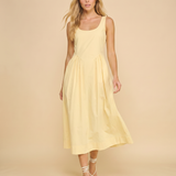 Sunlit Coast Midi Dress