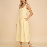 Sunlit Coast Midi Dress