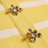 Sunlit Stripe Midi Dress