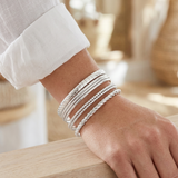 Luxe Layered Chain Bangles – Stackable Gold Chain Bracelet Set (detail view 4)