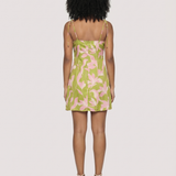 The Palm Bloom Mini Dress