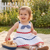 Tiered Ric-Rac Dress