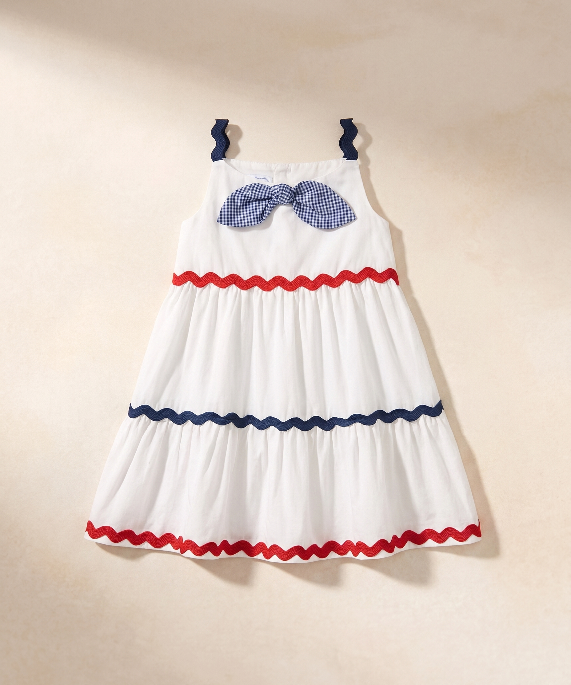 Tiered Ric-Rac Dress