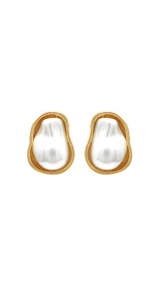 Baroque Pearl Studs