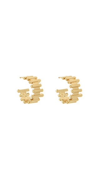 Bar Hoop Earrings
