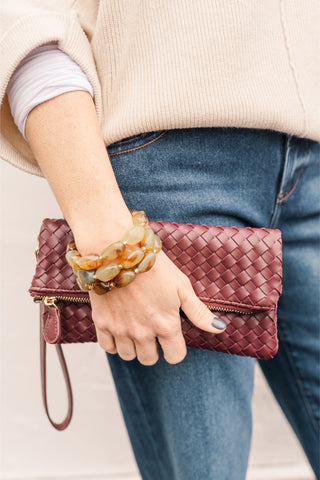 Chunky Acrylic Bead Bracelet