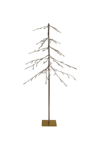 Decorative twig tree on a white background