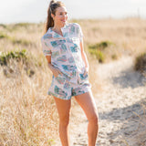 Charleston Scene Pajama Shorts