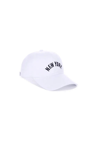 New York Embroidered Baseball Cap