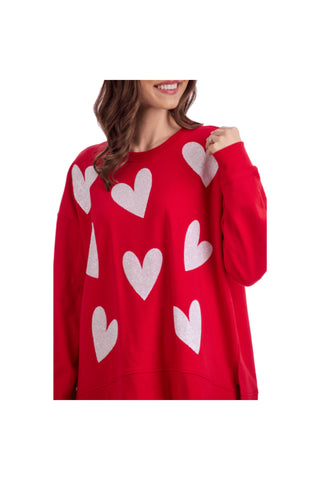 All My Heart Sparkle Sweatshirt
