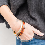 Set of 3 Acrylic Bangles Bracelet