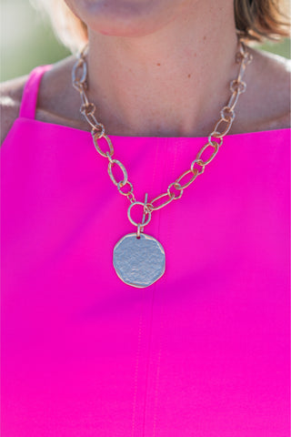 Chunky Coin Necklace