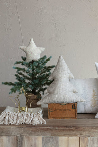 Woven Tree Shaped Pillow