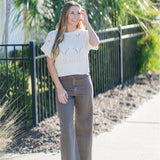 Cable Knit Sweater Top