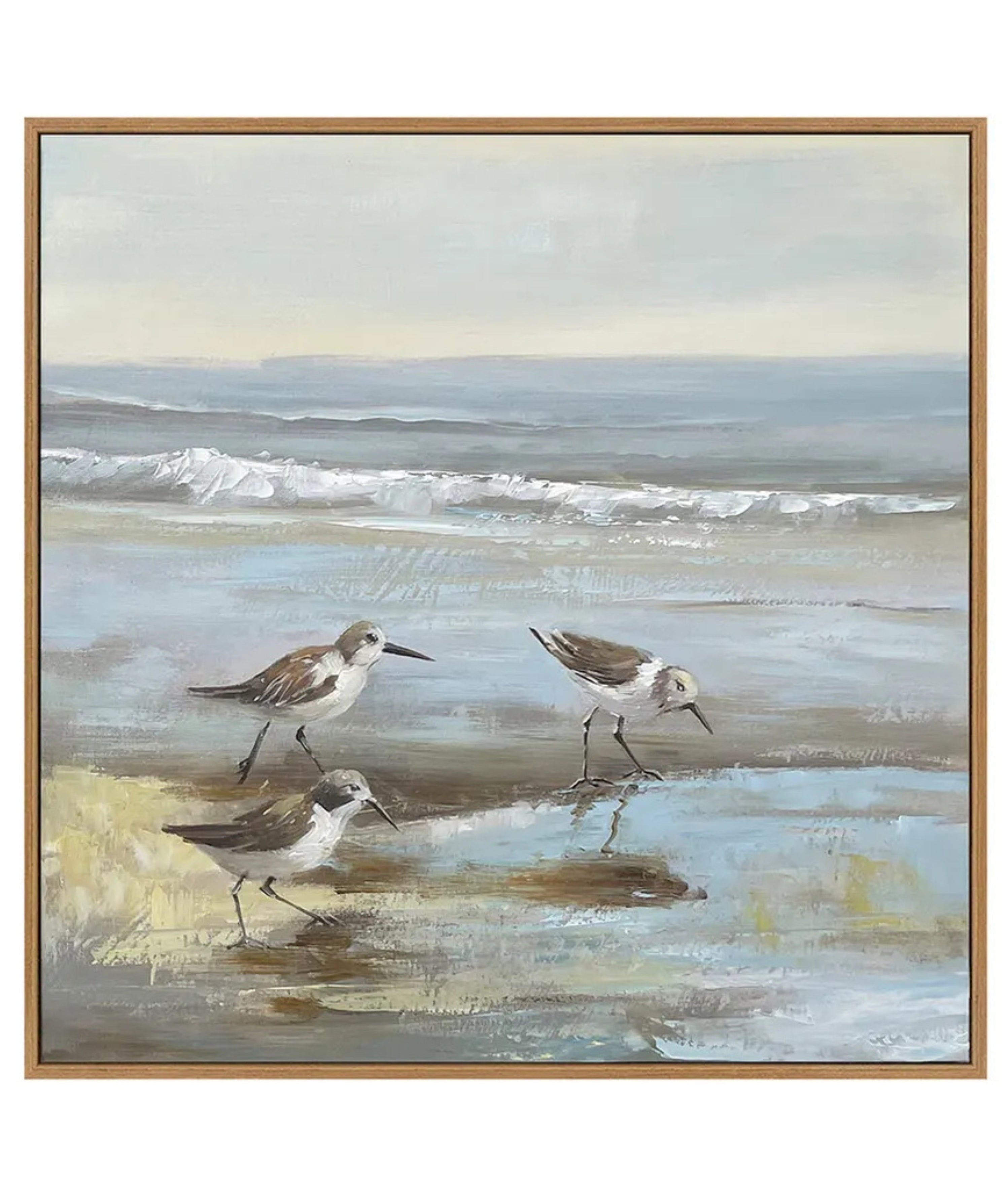 Sandpiper Reflections (detail view 2)